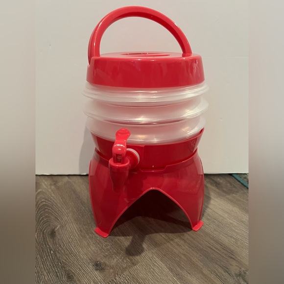 Space Saving Collapsible Drink Dispenser- NIB - Picture 4 of 6